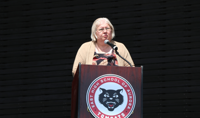 Board of Education President, Annette Johnson