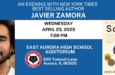 An Evening with Best Selling Author Javier Zamora