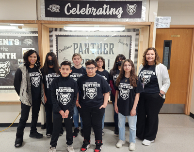 Grade 6 Students:  Dania A., Izaak C., Joshua G., Kimberly H. G., Adiley P.C., Vanessa R. and  Mellody T. 