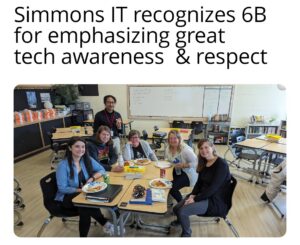 6B Recognized by IT