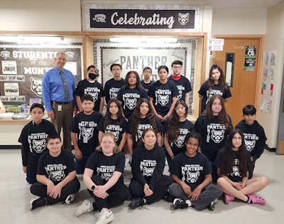 Panther Students of the Month Announced