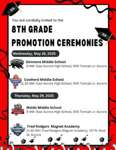 8th Grade Promotion, Eng Flyer