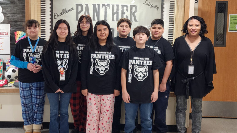Principal Mrs. Patterson   Grade 7 Students:  Francisco A., Manuel B.G., Betzy D., Joselyn G., Hitsviubel G.G., Edwin R., Adrian R., Melissa U.